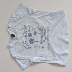 Wild fable Palm Springs Relaxed Fit Cropped Tee